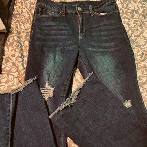 Bell bottom jeans